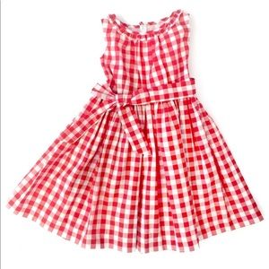 Kayce Hughes Red Gingham dress